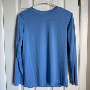 Nike Sky Blue Long Sleeve Tee